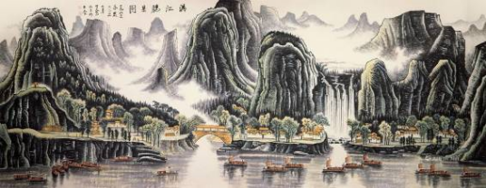 漓江胜景图