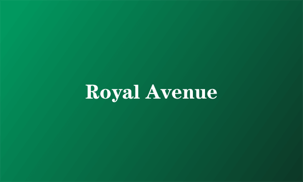 Royal Avenue