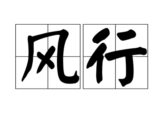 风行（汉语词语）