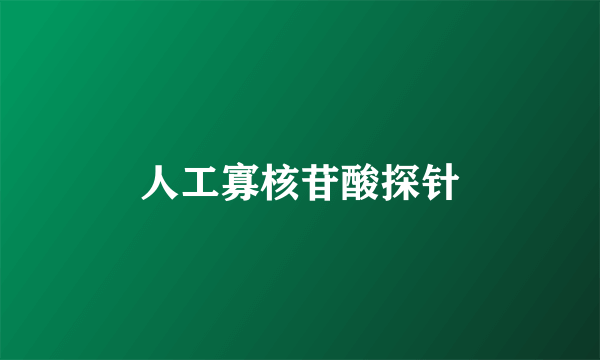 人工寡核苷酸探针