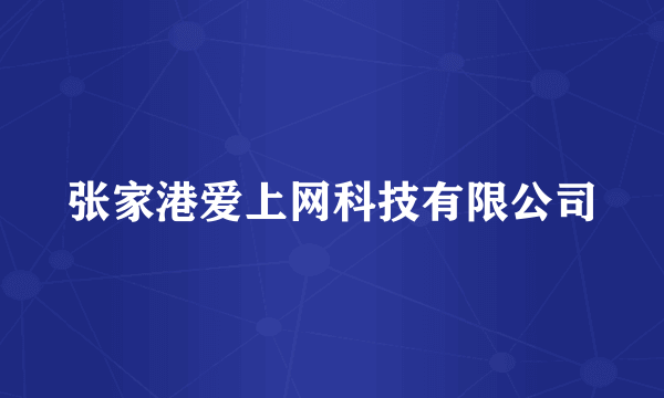 张家港爱上网科技有限公司