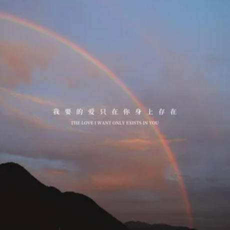 我要的爱只在你身上存在
