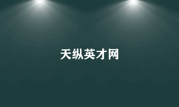 天纵英才网
