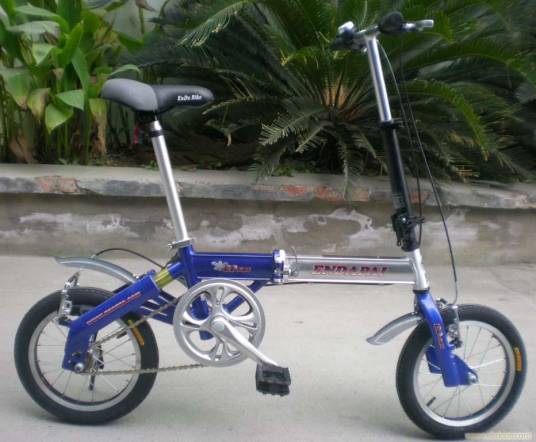 恩达折叠自行车