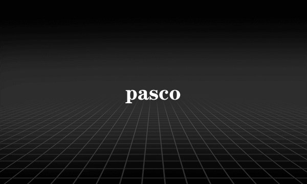 pasco