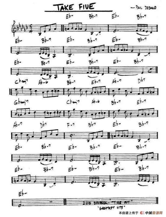 take five（爵士乐名曲）