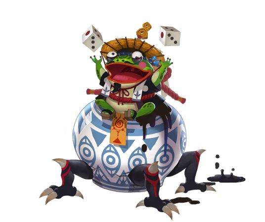 青蛙瓷器（网易手游《阴阳师》R式神）