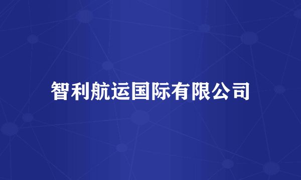 智利航运国际有限公司