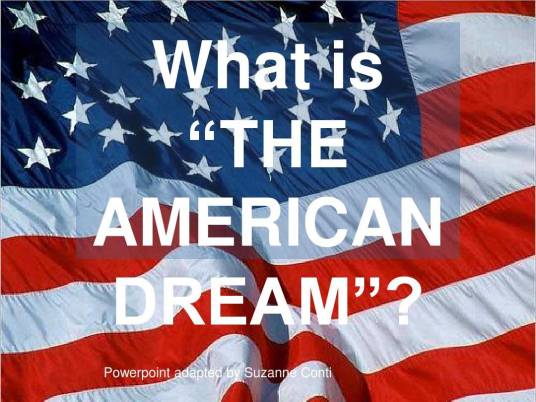 American dream（词语）