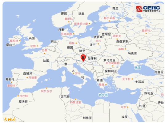 3·22克罗地亚地震