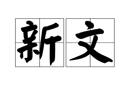 新文（汉语词语）