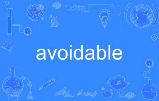 avoidable