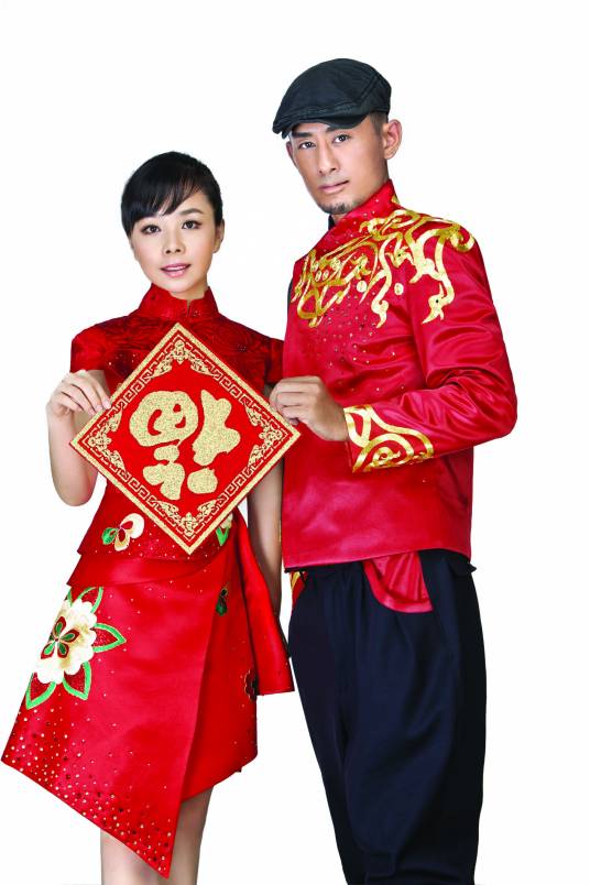 张灯结彩（阿宝与王二妮演唱歌曲）