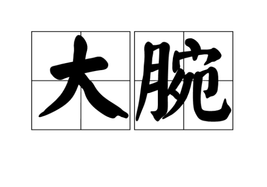 大腕（名词解释）