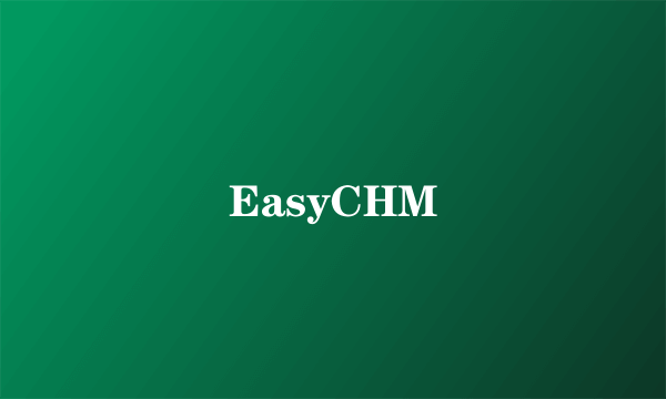 EasyCHM