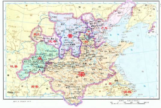 晋国（五代十国初期李克用建立的割据政权、后唐的前身）