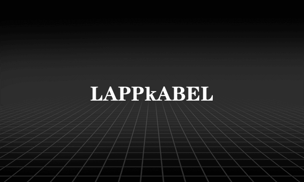 LAPPkABEL
