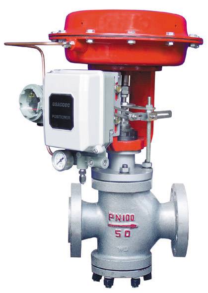 气动薄膜三通调节阀