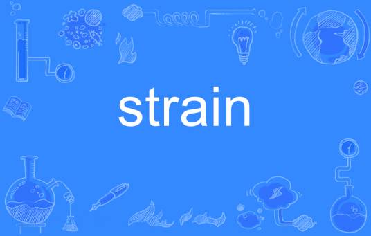strain（英语单词）