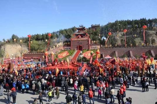 顺安三月三庙会
