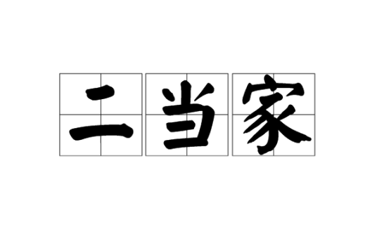 二当家（汉语词语）