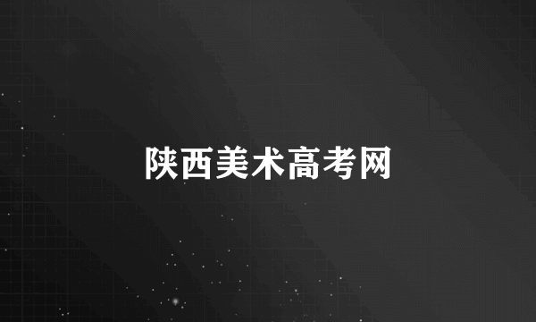 陕西美术高考网