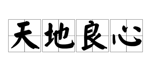 天地良心（汉语成语）