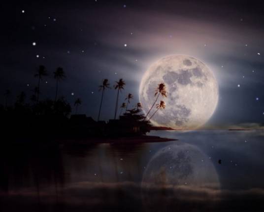 咏月（唐代李建枢诗作）