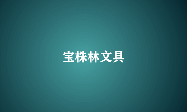 宝株林文具
