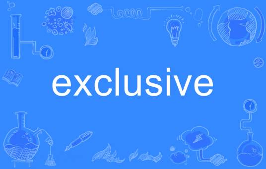 Exclusive（英语单词）