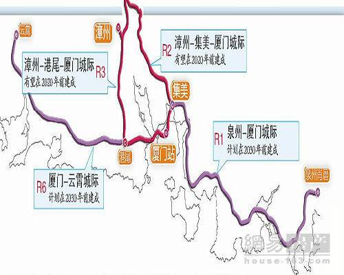 厦漳泉城际轨道R3线