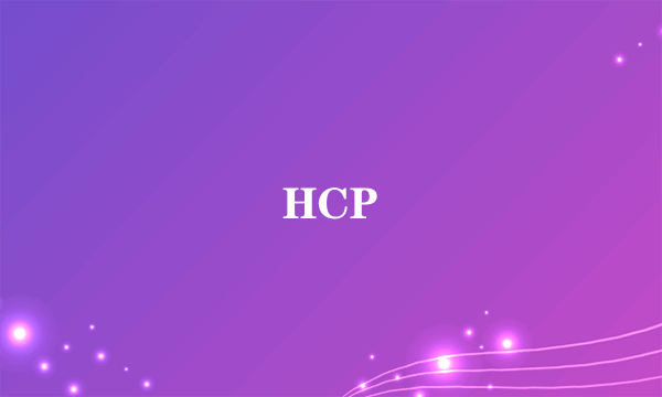 HCP