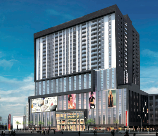 南宁百盛步行街广场