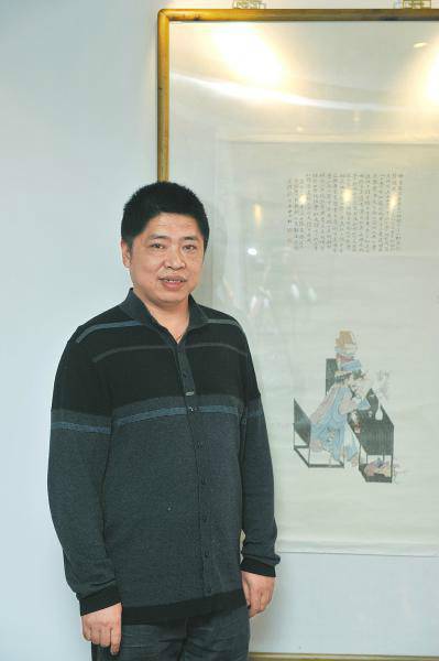 吴浩（四川自贡籍画家·沧海笑）