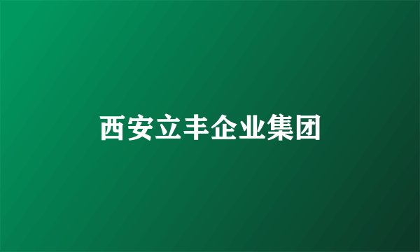 西安立丰企业集团