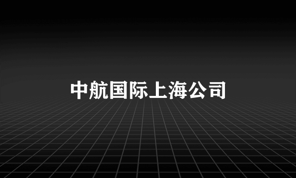 中航国际上海公司