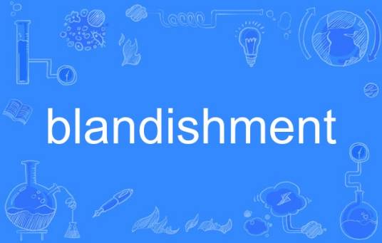 blandishment