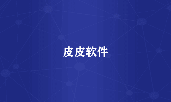 皮皮软件