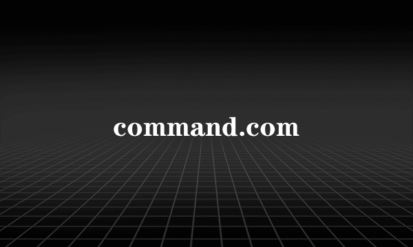 command.com