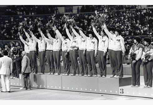 中国女排五连冠群体