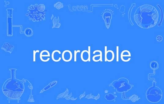 recordable