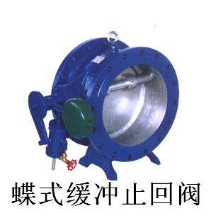 蝶式缓冲止回阀