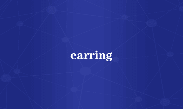 earring