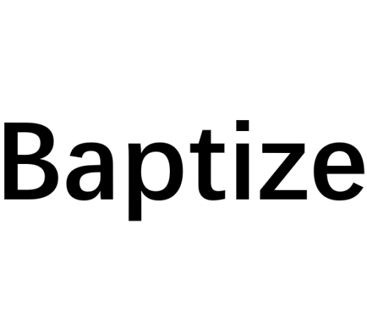Baptize（英文单词）