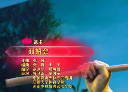双雄会（2018央视春晚武术）