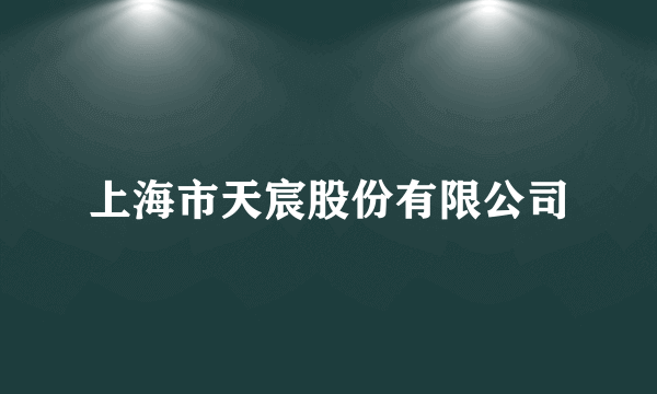 上海市天宸股份有限公司