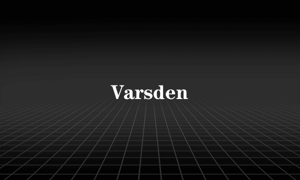 Varsden