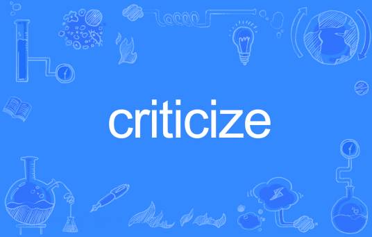 criticize