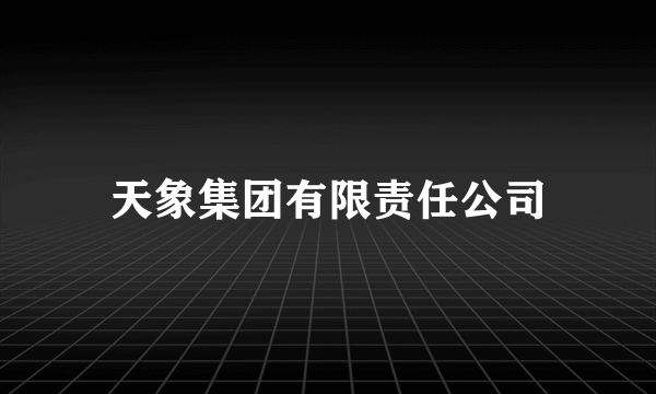 天象集团有限责任公司