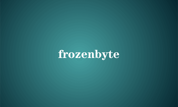 frozenbyte